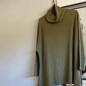 Olive Green Women's Sweater